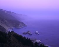 Big Sur Purple Sunset
